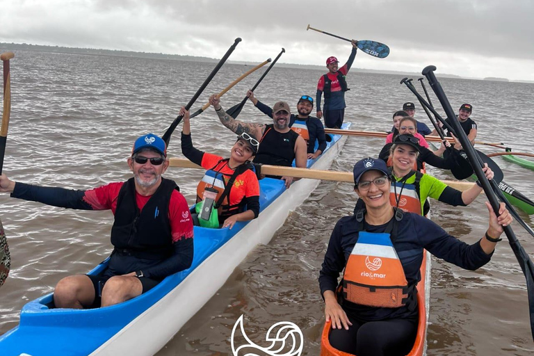 Belém: Canoeing through the holes and streams of the islands with breakfast. Belém: Canoeing through the channels and streams of the islands with breakfast