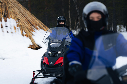 Levi: 6-Hour Snowmobile Wilderness Safari