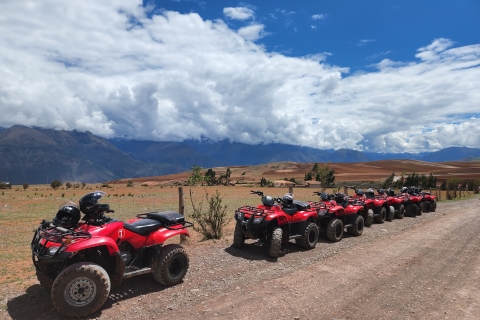 Depuis Cusco : Excursion en VTT à Moray et aux mines de sel de MarasTour en Cuatrimotos a Moray y las Minas de Sal de Maras
