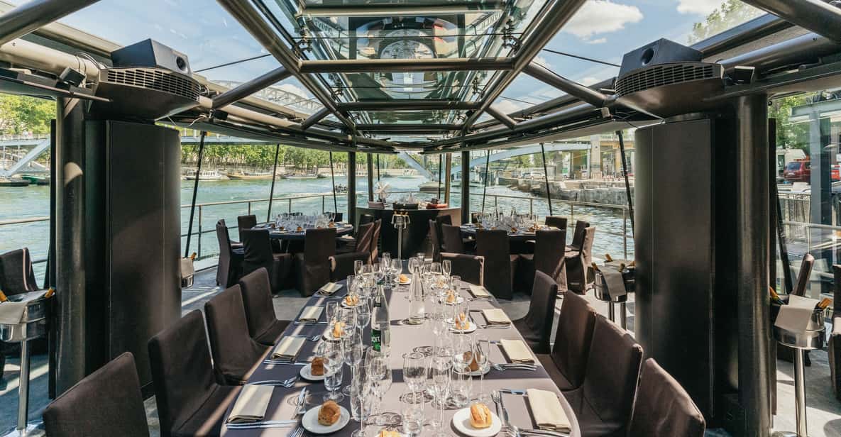 Afbeelding 9 van Parijs: rondvaart met 3-gangenlunchmenu vanaf de Eiffeltoren