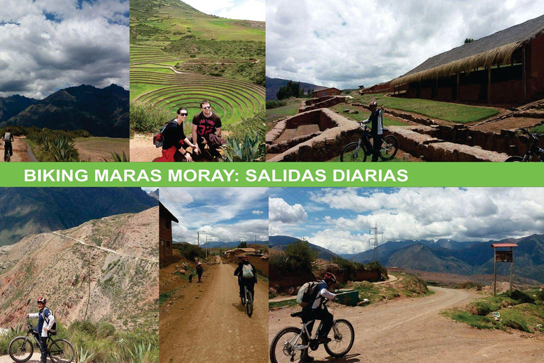 Cusco: Maras Moray Giornata intera in bicicletta