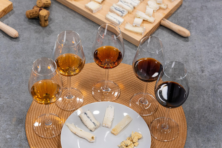 Wine and cheese tasting from Andalucia