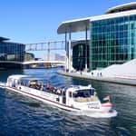 Berlino: tour in barca di 1 ora con guida dal vivo bilingue (tedesco/inglese)