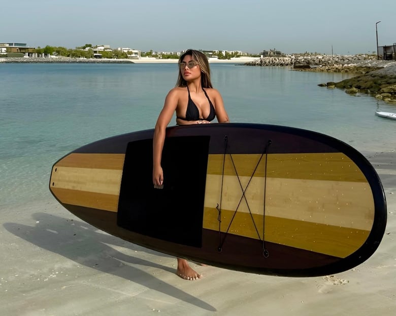 Dubai: Stand-Up Paddle Boarding con vistas al Burj Khalifa