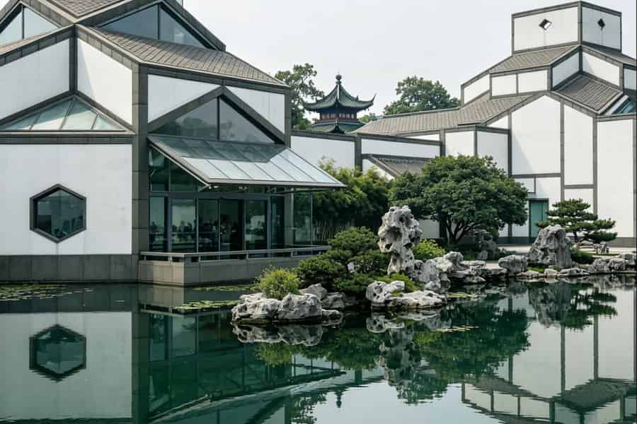 Suzhou: Eintrittskarte zum Suzhou-Museum (Meisterwerk von I. M. Pei). Foto: GetYourGuide