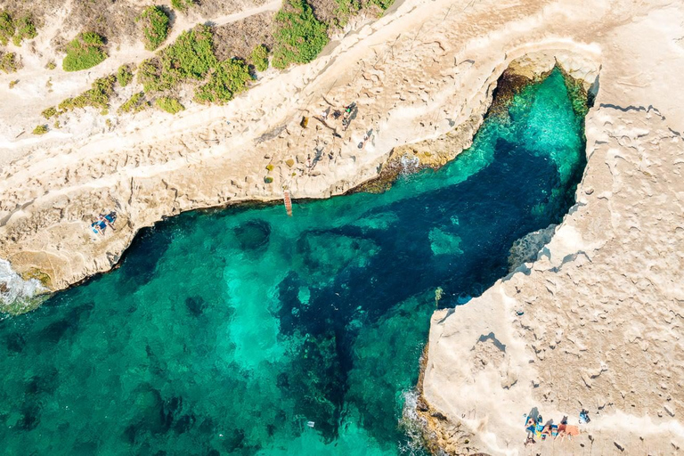 Full Day Round Malta Boat Trip — Hot Lunch & Swimming Stops
