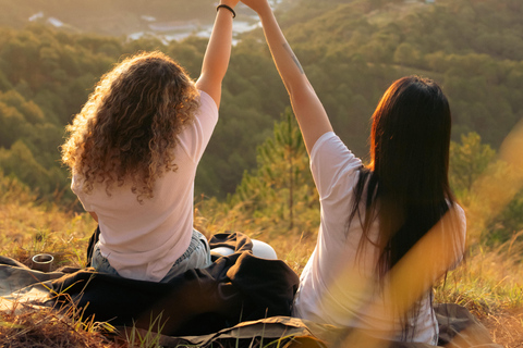 Dalat: Cloud Chasing packaged hike - Sunrise Pickup Included Group Packaged Tour - Free photo & video taken by tour guide