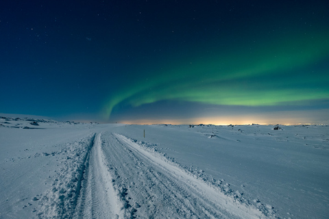 Tour en grupo reducido por la Aurora Boreal con fotos y cacao caliente