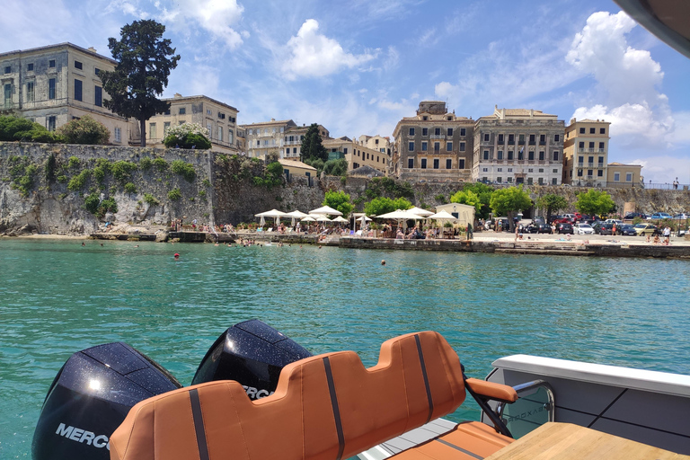 Shore Excursion-3 hours Private Yacht Cruise to Corfu IslandYacht Hopping - From Cruise Ship to Private Yacht Experience