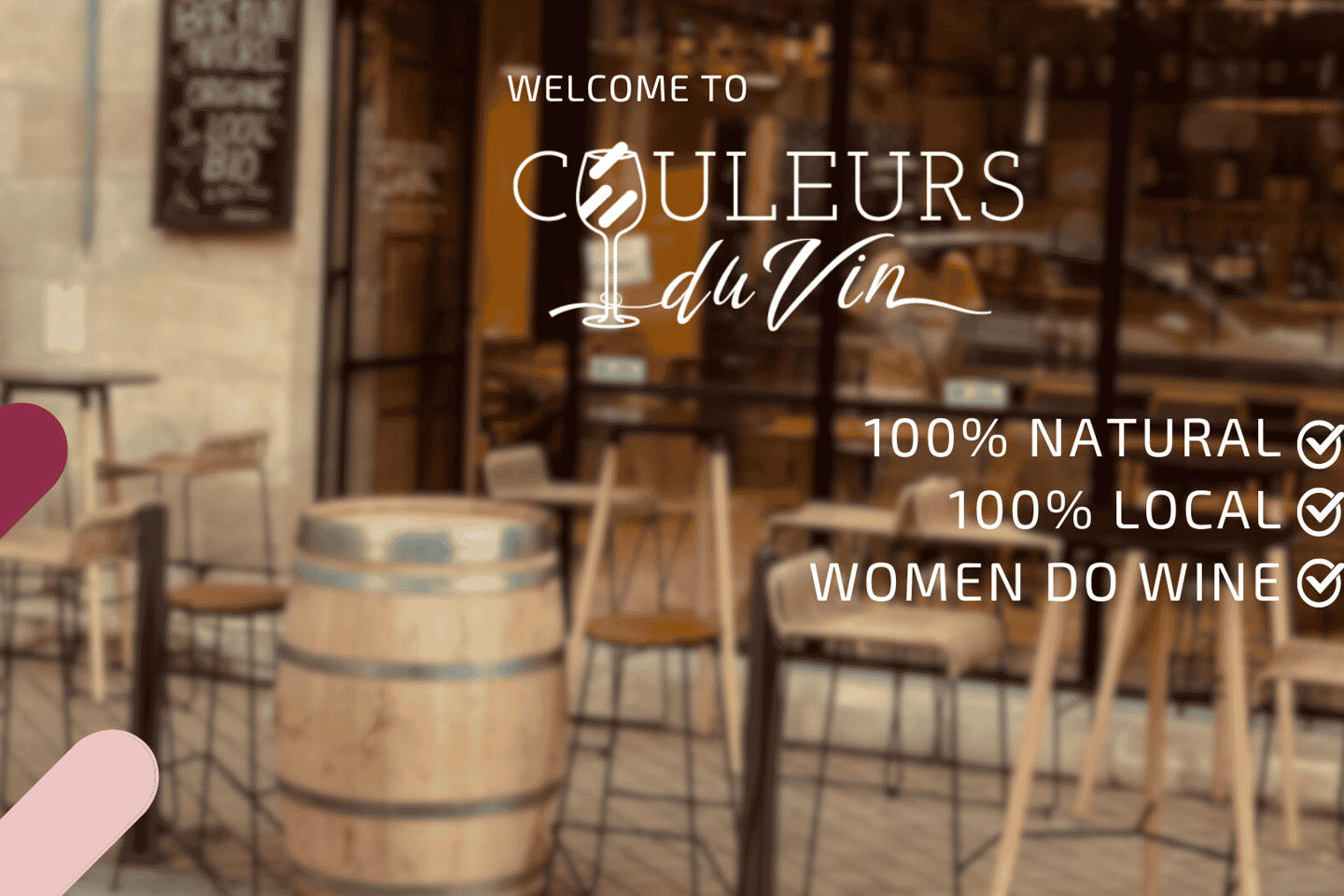 Blind Tasting: 4 Bordeaux Natural Wine + Cheese experience