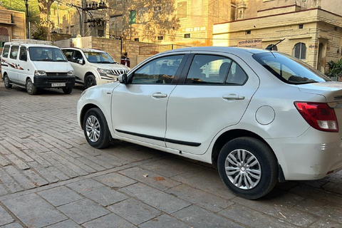 Aller simple de Jaisalmer à Jodhpur en voiture privée