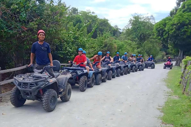 Aventura privada en quad y jardín por la campiña de Puerto Plata