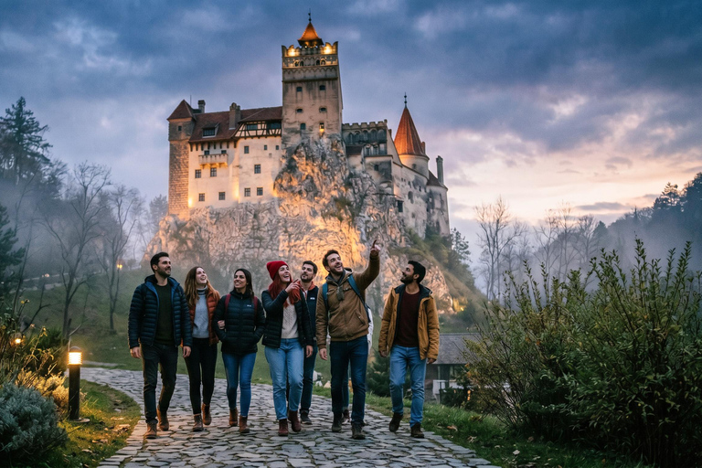 TOUR Bran Castle (Dracula), Peles Castle & Wednesday Castle Audio guide in 24 languages