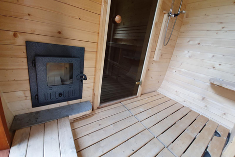 Riga: Private Latvian Sauna Experience by Daugava River Private Sauna Experience 2 hours / 2.00 PM