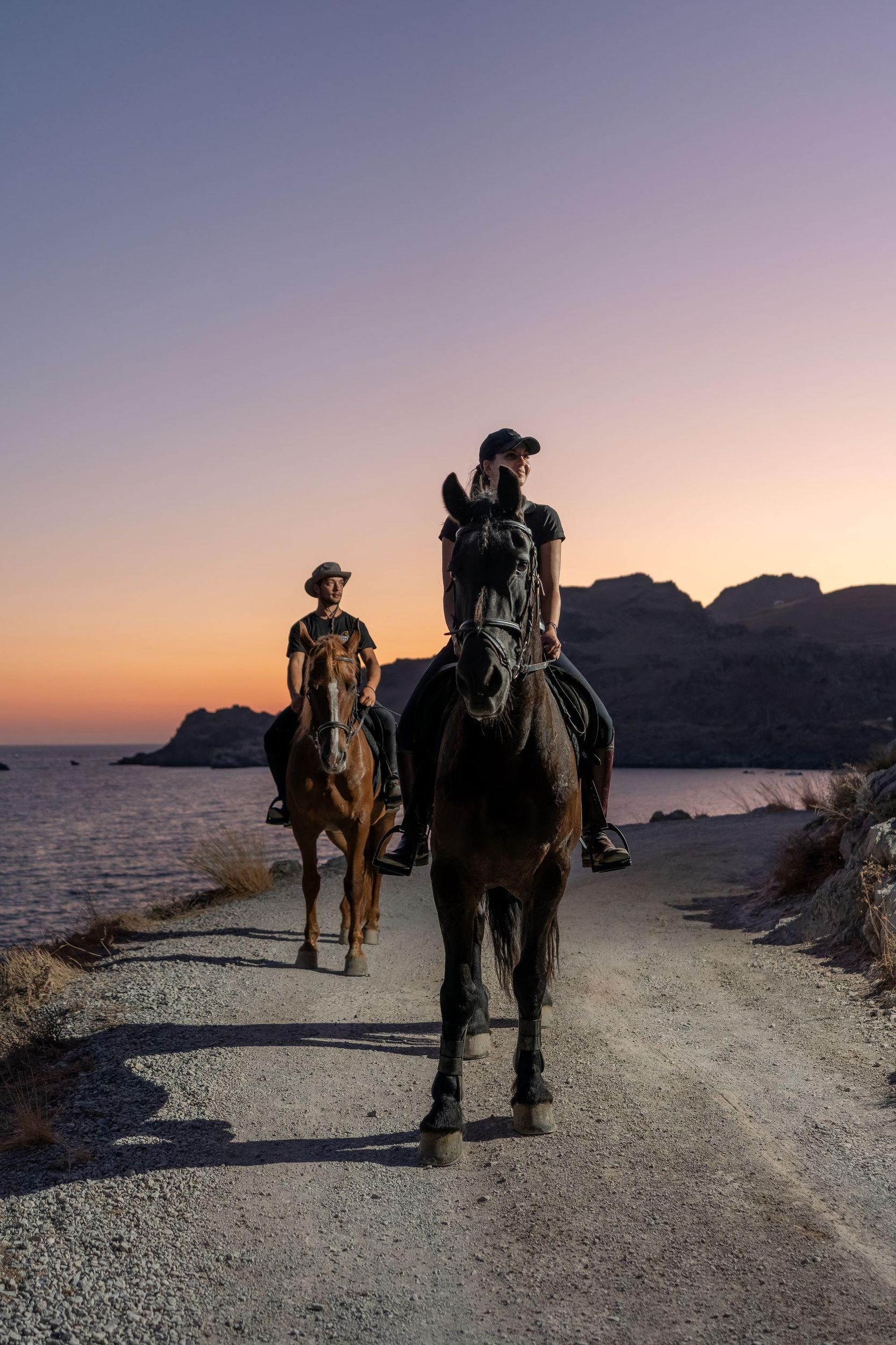 Reiten auf Kreta: Faszinierender Ausritt bei Sonnenuntergang