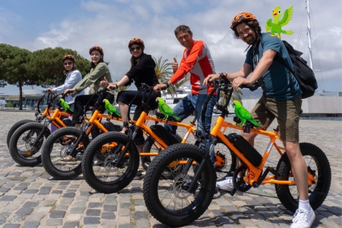 Wycieczka rowerem elektrycznym Montjuic po Barcelonie! Najlepsze atrakcje Top-17!Montjuïc na e-rowerze, Top 17