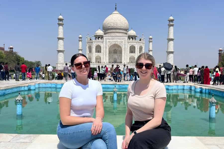 Ab Delhi: Taj Mahal Sonnenaufgang & Agra Tagestour mit Transfers