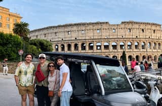Private Golfcart-Tour durch Rom: Highlights & Geheimtipps