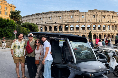 VIP Private Golf Cart Tour of Rome Highlights