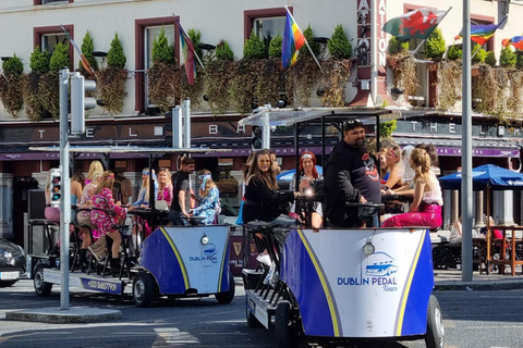 Dublin: Private Pedal-Powered Pub Tour with Music and Drinks