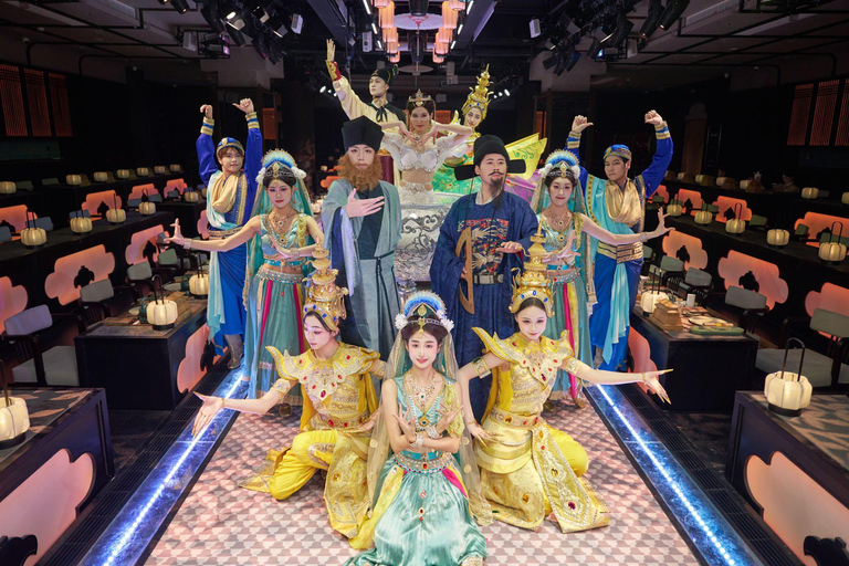 Nanjing：Six Dynasties Imperial Banquet with Show Ticket Row 3 Only Meal
