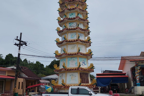 Khao Lak : excursion à vélo d'une demi-journée vers les cascades et les lacs, avec déjeunerKhao Lak : excursion à vélo d'une demi-journée vers les cascades et les lacs, avec