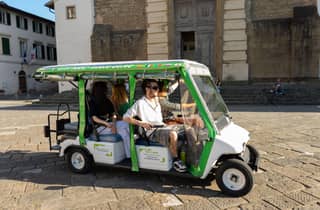 Florenz: 60-minütige umweltfreundliche Golf Cart Stadtführung