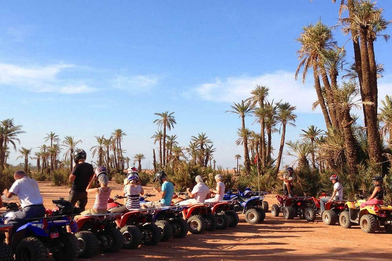 Self Drive Quad Biking Tour in Marrakech Palmeraie