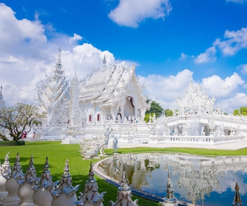 From Chiang Mai: White Temple Black House and Blue Temple