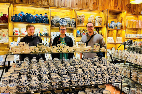 Las afueras de Hanói: tour en jeep por el pueblo de cerámica de Bat Trang