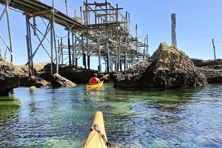 Costa dei Trabocchi: "Il Cavalluccio" sea kayak excursion Trabocchi Coast: sea kayak excursion "The Little Horse"