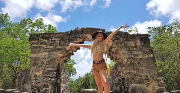Cozumel: Jeep Tour with San Gervasio Ruins, Snorkel & Lunch