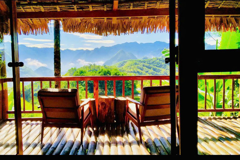 河内：2天-浦隆-徒步旅行、度假村和阳台房河内：2 天 Pu Luong 徒步、度假村和阳台房