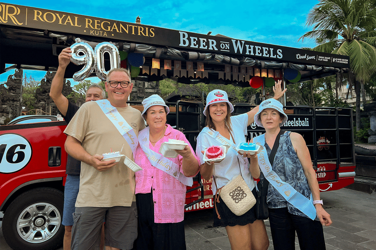 Bali: 2-Hour Beer Bus Party in Kuta & Legian Happy Hour Beer