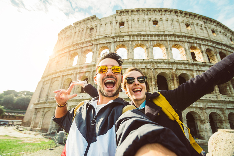 Rom: Colosseum Colosseum, Forum och Palatinkullen Guidad tur