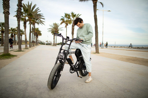 Malaga: Up to 8 hour Electric Fatbike Rental
