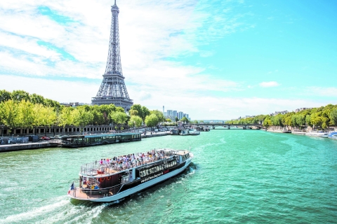 París: crucero por el Sena, bebidas y aperitivos opcionalesOpción con aperitivo y refrescos