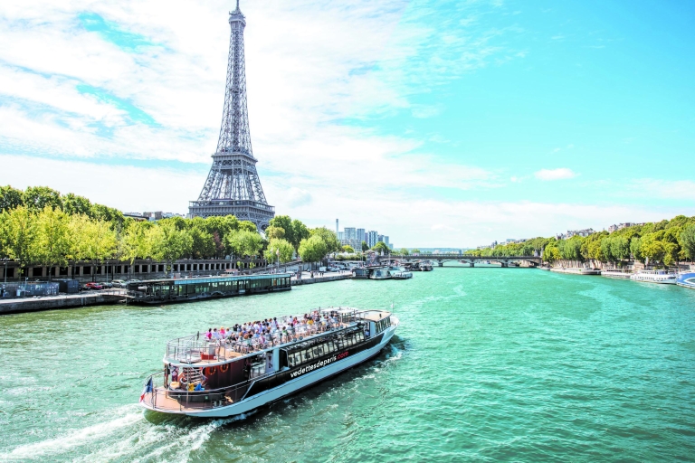 París: crucero por el Sena, bebidas y aperitivos opcionalesOpción con champán