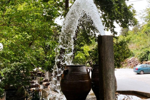 From Chania: Lake Kournas & Argiroupoli Springs Guided Tour