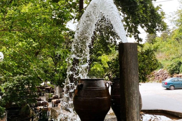From Chania: Lake Kournas & Argiroupoli Springs Guided Tour