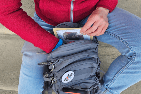 Outdoor Escape Tour with puzzle backpack "The Master's Legacy"