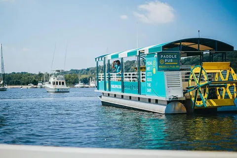 Mission Bay San Diego : Paddle Pub Family Tour