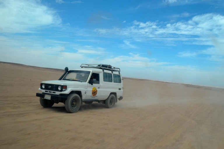 Hurghada: Quadriciclo, buggy, safári de jipe, passeio de camelo e jantarServiço de busca no hotel em Hurghada