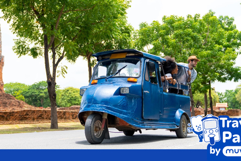 Privé-tuk-tuk met chauffeur in AyutthayaPrivé Tuk-Tuk met chauffeur in Ayutthaya (6 uur)