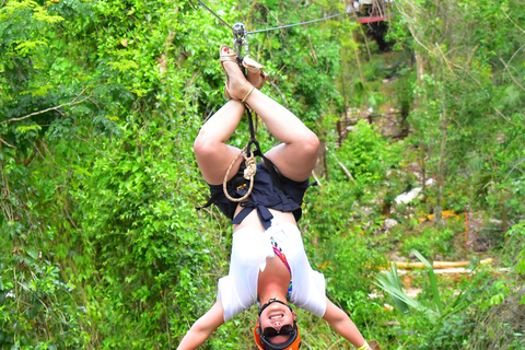 Cancun: Tour dinamico con ATV, Cenote e ZiplineDOPPIO ATV DA TULUM