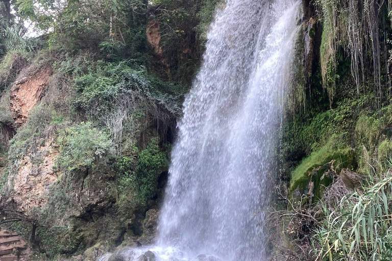 From Alicante: Algar Waterfalls&Privat Transfer&Ticket
