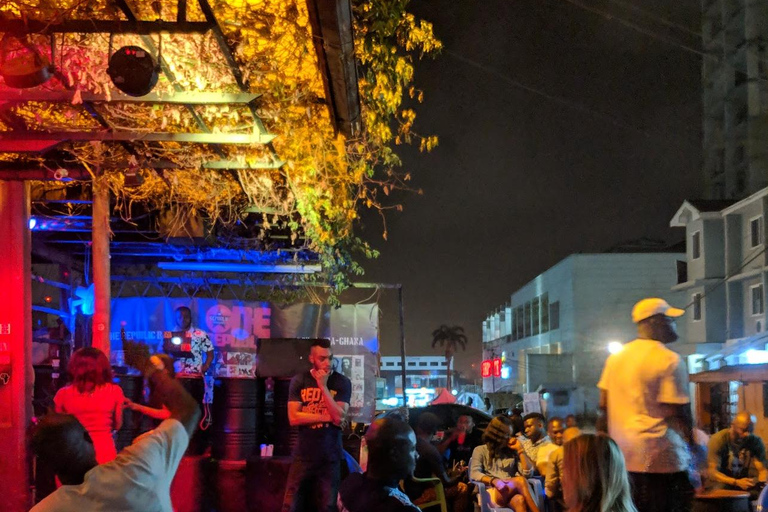 Vive la vida nocturna de Accra Música Bebidas Fiesta de baile y ambiente