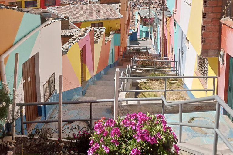 Chualluma: As casas multicoloridas de La Paz