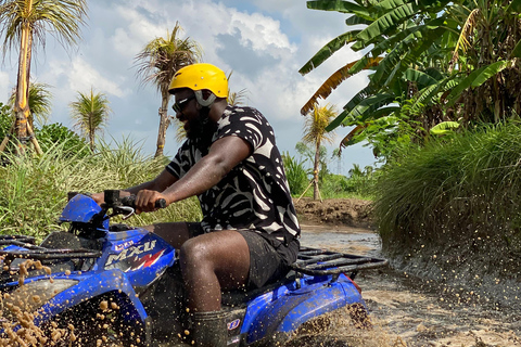 Ubud : Rice Teracces, Gorila Face ATV & RaftingPour les voyageurs en solo qui réservent cette