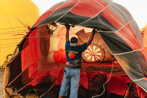 Mallorca: 1-stündige Heißluftballon-FahrtMallorca: 1-stündige Heißluftballon-Fahrt - Sonnenuntergang